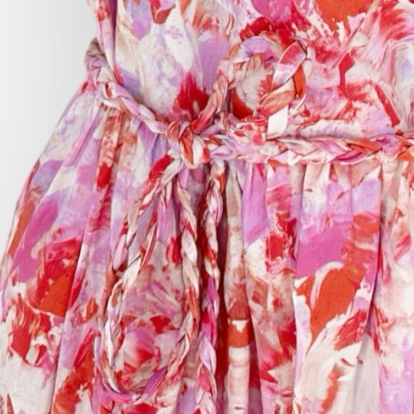 JADE NWT Melody Tam Braid Belt Cupcake Dress- size L - Picture 7 of 10
